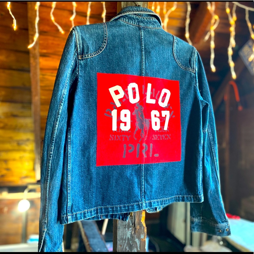 Custom Ralph Lauren denim jacket
